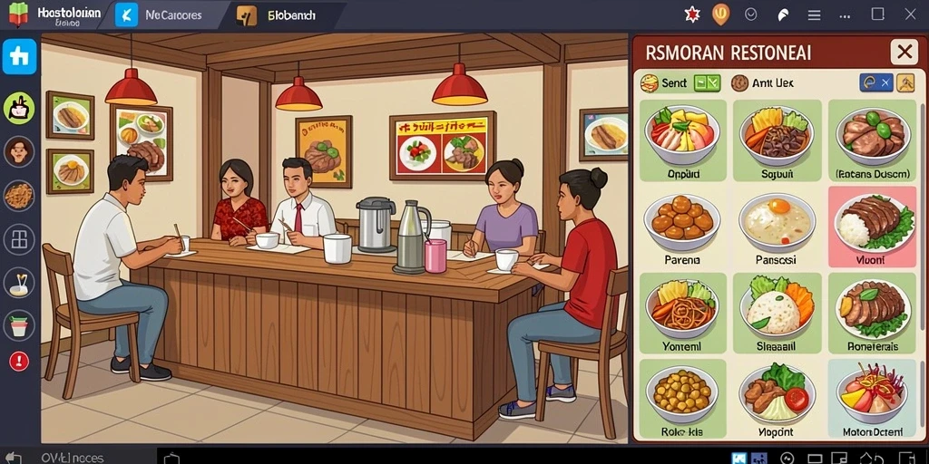 Tampilan antarmuka pengguna yang menarik dan intuitif.