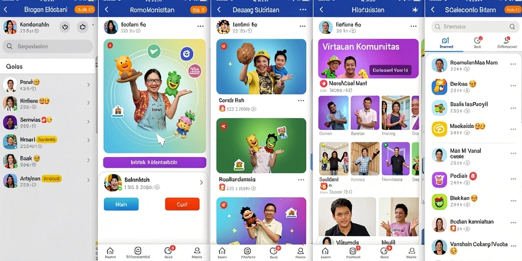 Tampilan antarmuka yang user-friendly.