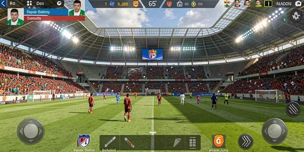 Tampilan awal aplikasi AKUNJP yang menarik.