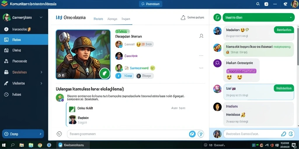 Tampilan antarmuka yang intuitif dan menarik.