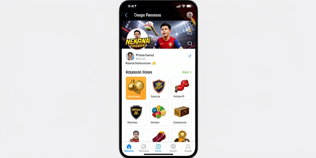 Tampilan awal yang menarik dan intuitif.