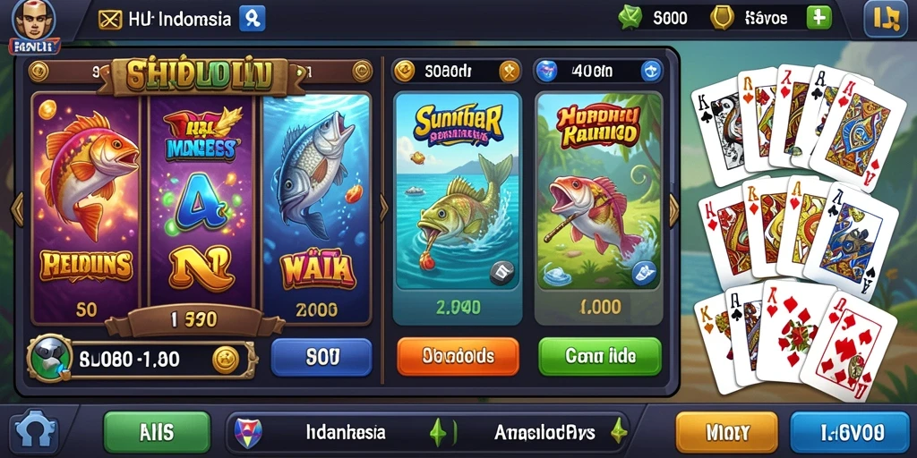 Antarmuka pengguna yang intuitif dan menarik.