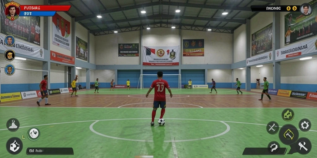 Screenshot menampilkan antarmuka permainan yang menarik.