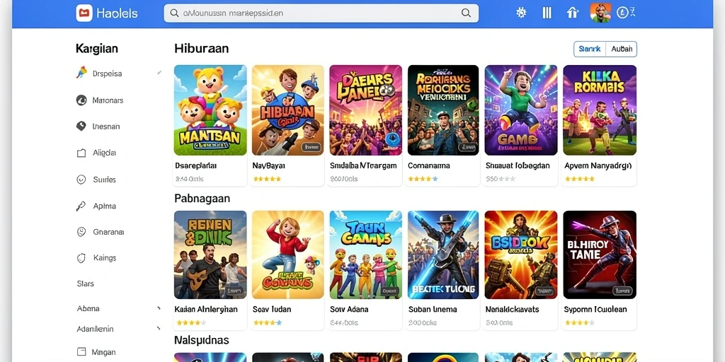 Tampilan antarmuka yang menarik dan mudah digunakan.