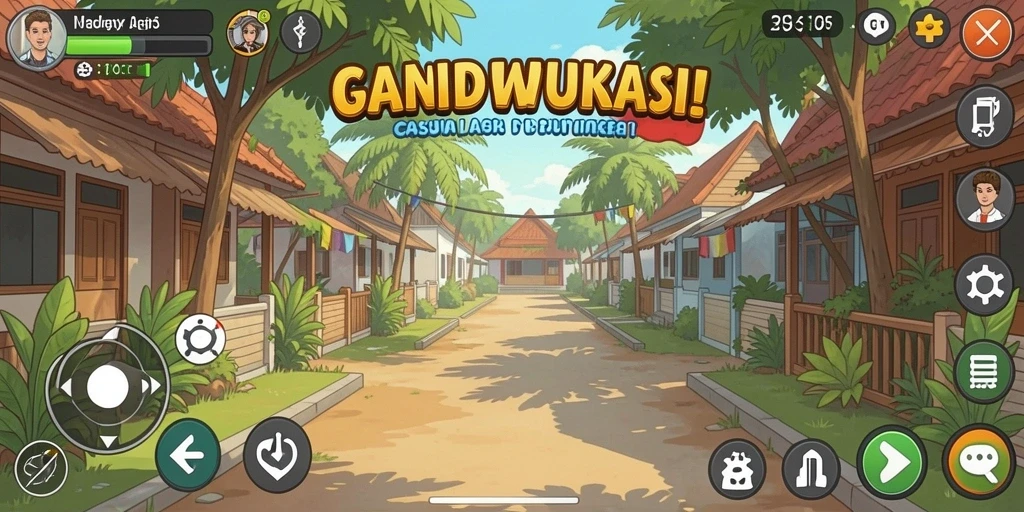 Tampilan awal permainan LEDAK388 yang menarik perhatian.
