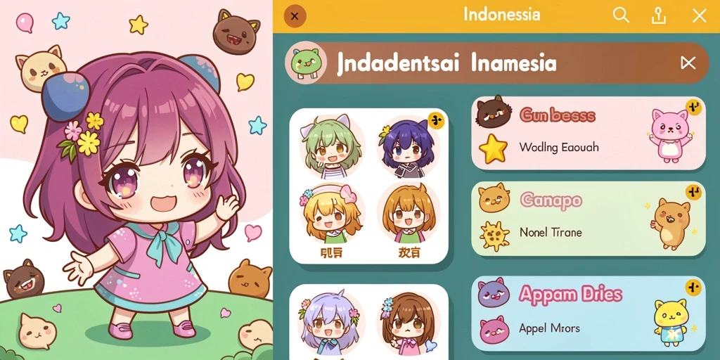 Tampilan grafis yang menawan dalam MG108.