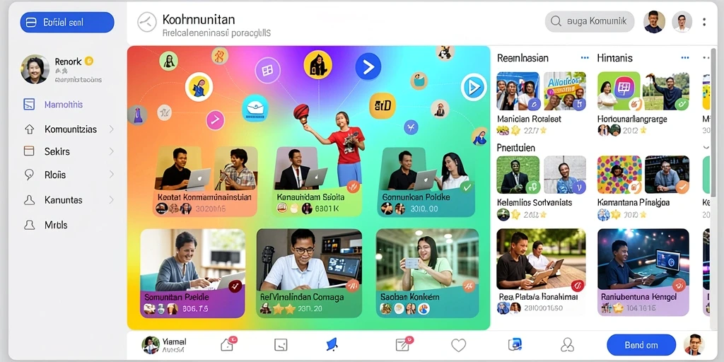 Tampilan awal yang menawan dan mudah dinavigasi.