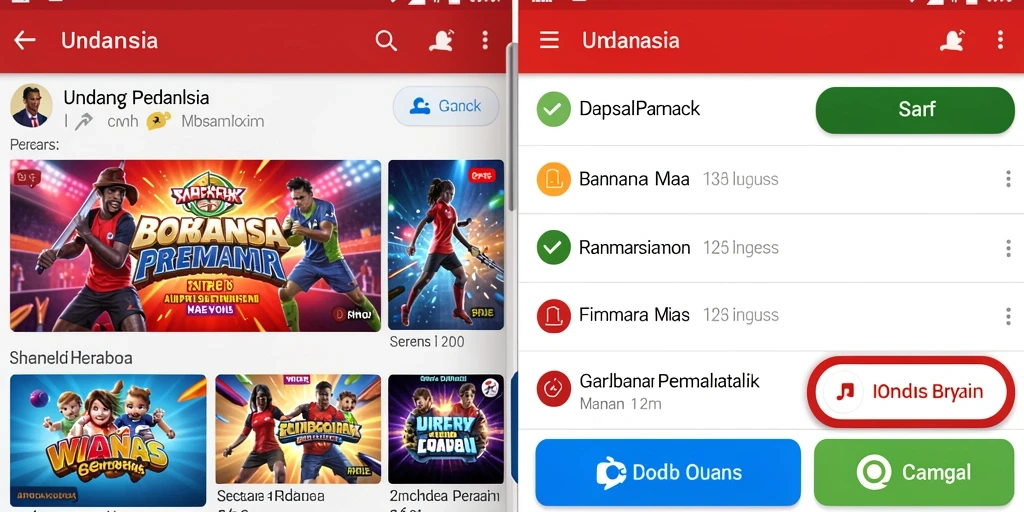 Tampilan antarmuka pengguna yang bersih dan mudah dipahami.