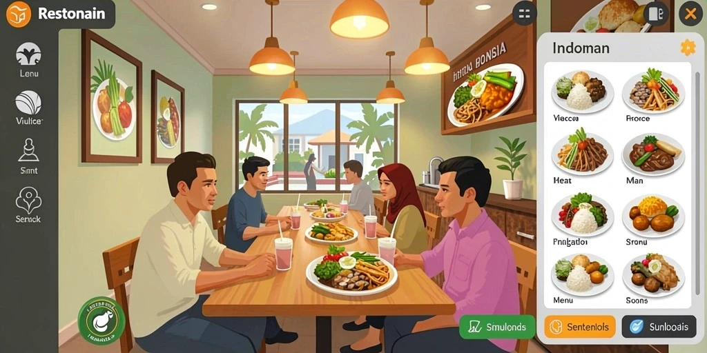 Karakter utama siap menghadapi berbagai tantangan di permainan.