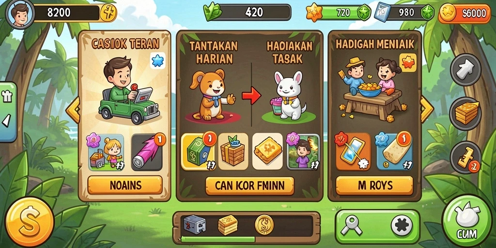 Tampilan antarmuka yang menarik dan mudah digunakan.