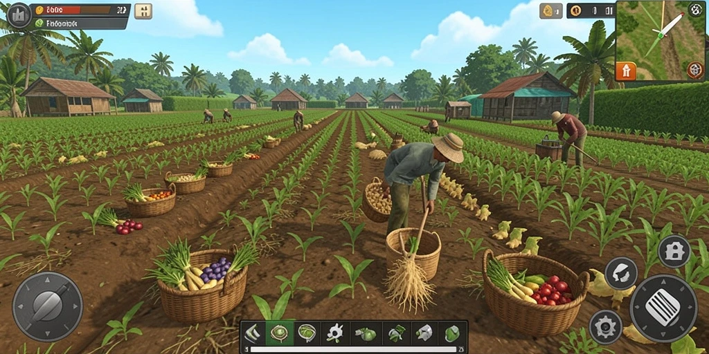 Tangkapan layar dari gambar dunia game S80 yang mendetail.
