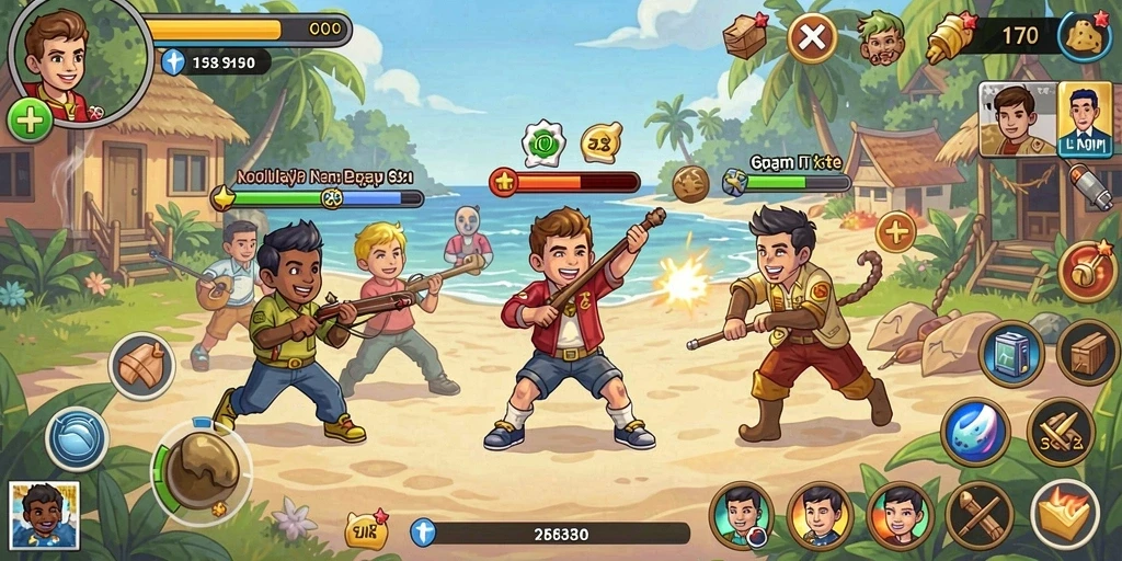 Tampilan antarmuka yang menarik dan modern.